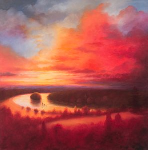 October Glow by Unbekannt Unbekannt